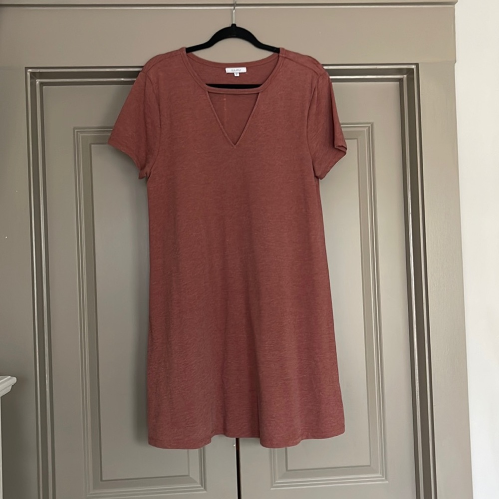 ZSupply Dress. Burnt orange color